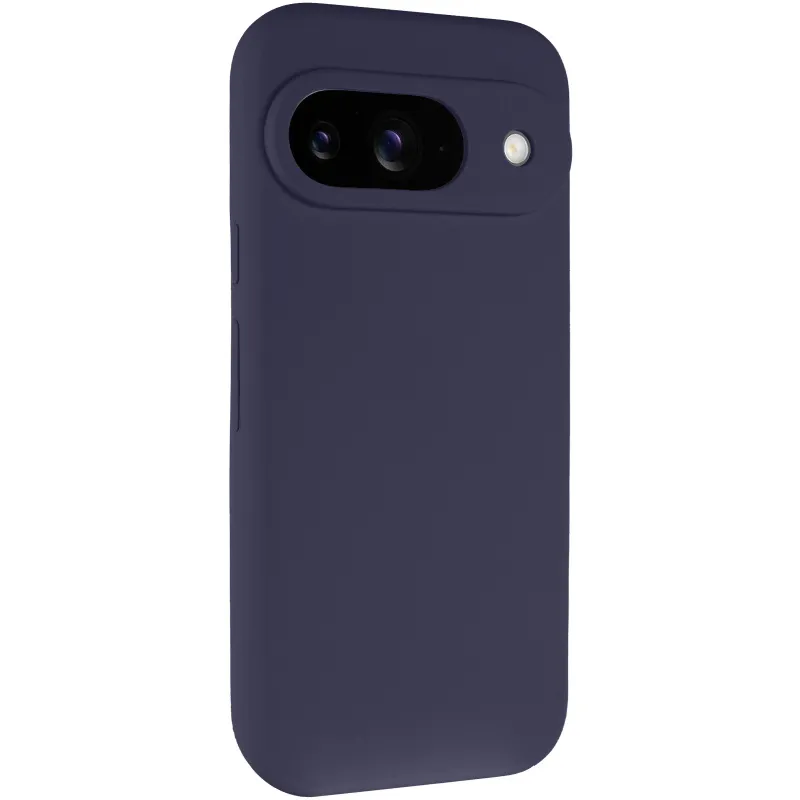 Чохол Silicone Case Lakshmi Premium із закритою камерою для Google Pixel 9 – Темно-синій / Midnight blue. Фото 1 з 9