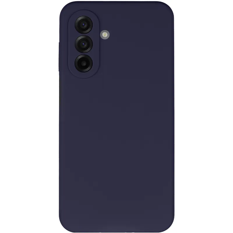 Чохол Silicone Case Lakshmi Premium із закритою камерою для Samsung Galaxy A56 5G – Темно-синій / Midnight blue. Фото 16 з 18
