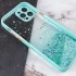 Чехол с блестками и защитой камеры для Apple iPhone 15 Pro (6.1") – Бирюзовый. Фото 4 из 4