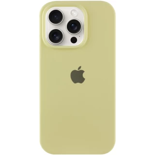 Чохол Silicone Case з закритим низом на Apple iPhone 16 Pro фото 1 з 8