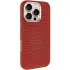 Чехол TPU+PC KVZV Triangular Pattern with Magnetic Fit для Apple iPhone 16 Pro Max – Red. Фото 2 из 6