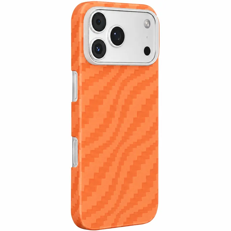 Чехол TPU+PC KVZV Kayla with Magnetic Fit для Apple iPhone 17 Pro (6.3") – Orange. Фото 1 из 2