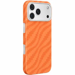 Чехол TPU+PC KVZV Kayla with Magnetic Fit для Apple iPhone 18 Pro — Orange