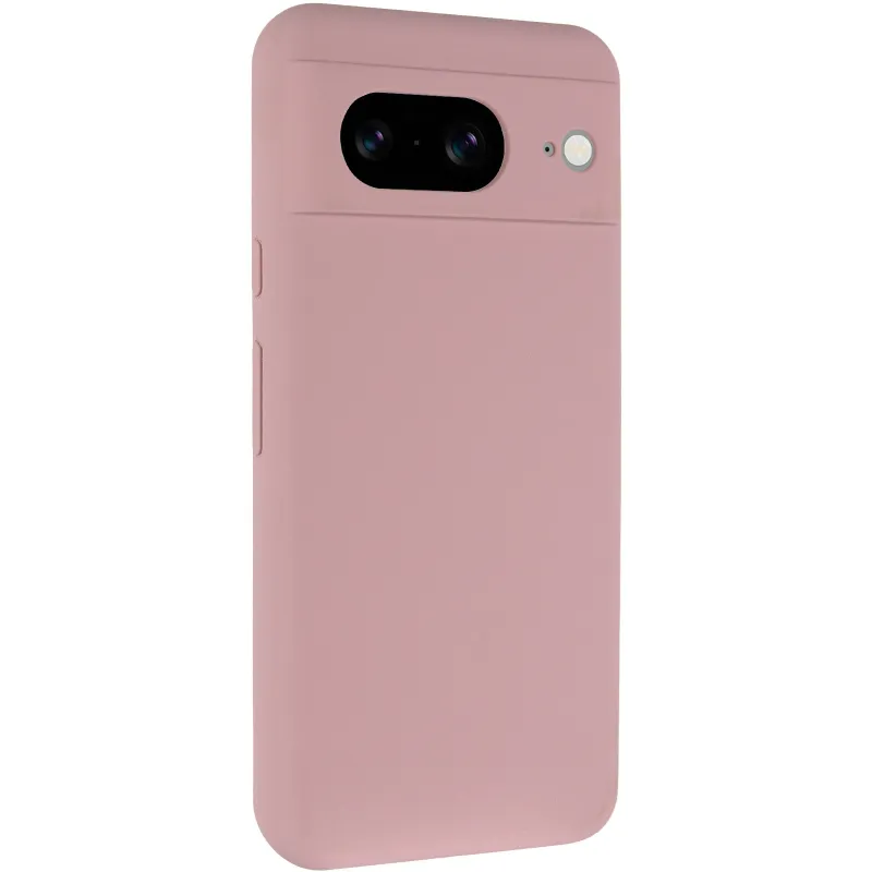 Чохол Silicone Case Lakshmi Premium із закритою камерою для Google Pixel 8a – Рожевий / Pink Sand. Фото 2 з 8