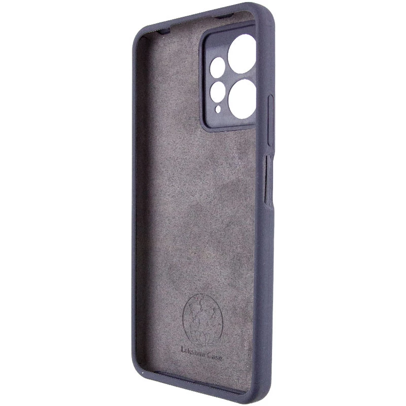 Чохол Silicone Case Lakshmi Premium з закритою камерою на Xiaomi Redmi Note 12 4G – Темно-синій / Midnight blue. Фото 7 з 11