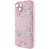 TPU+PC чехол Secret Garden с MagSafe для Apple iPhone 15 (6.1") – Pink. Фото 3 из 5