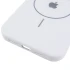 Чохол Silicone Case Full Protective (AA) V2 with MagSafe для Apple iPhone 16 – Білий / White. Фото 6 з 6