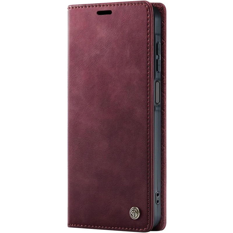 Шкіряний чохол-книжка CaseMe Velvet Matte для Samsung Galaxy A16 4G/5G – Red. Фото 1 з 5