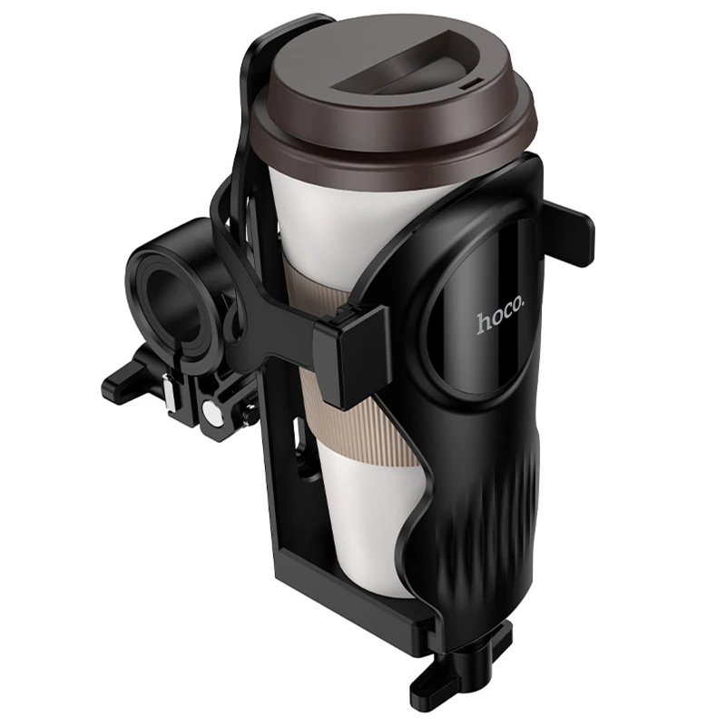 Вело- Мото- держатель для напитков Hoco H94 Feliz – Black. Фото 1 из 6