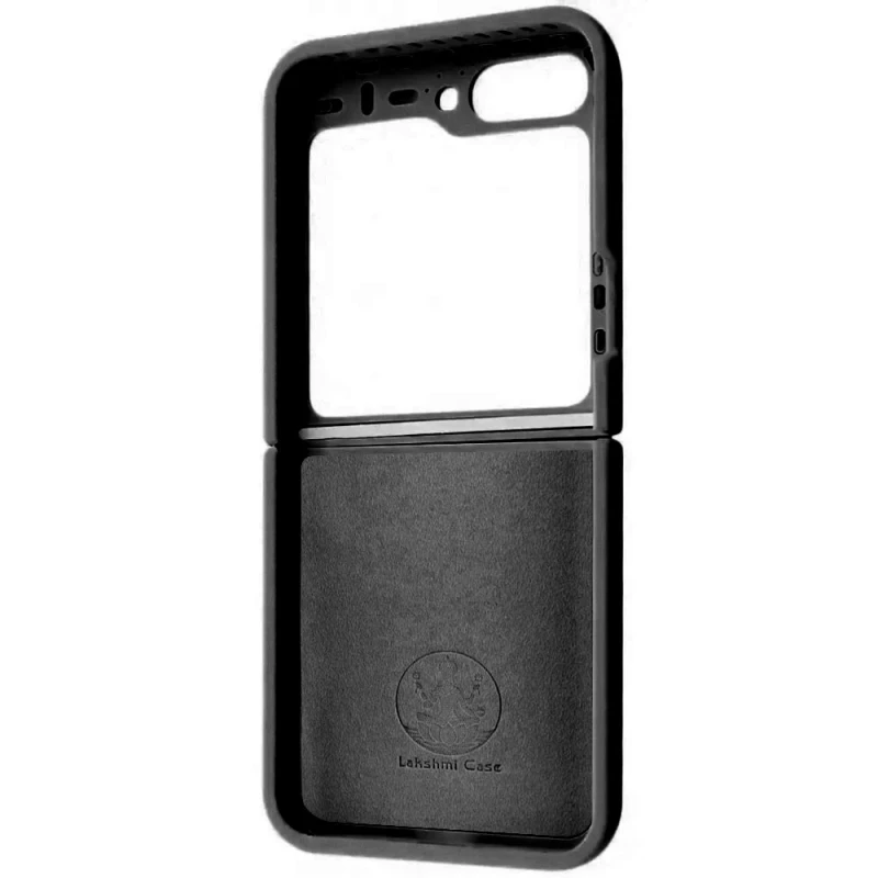 Чохол Foldables Silicone Cover Lakshmi (AAA) для Motorola Razr 50 – Чорний / Black. Фото 5 з 8
