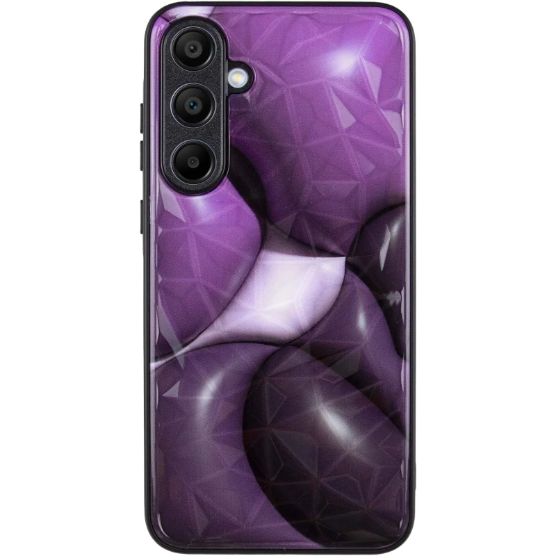 TPU+PC чохол Prisma BubbleGum для Samsung Galaxy A36 5G – 3D Purple. Фото 4 з 10