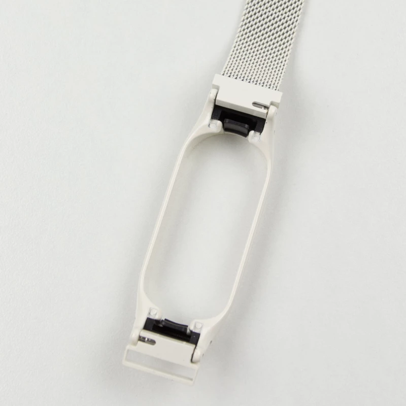 Ремінець Milanese Loop Design для Xiaomi Mi Band 7 – White. Фото 7 з 7