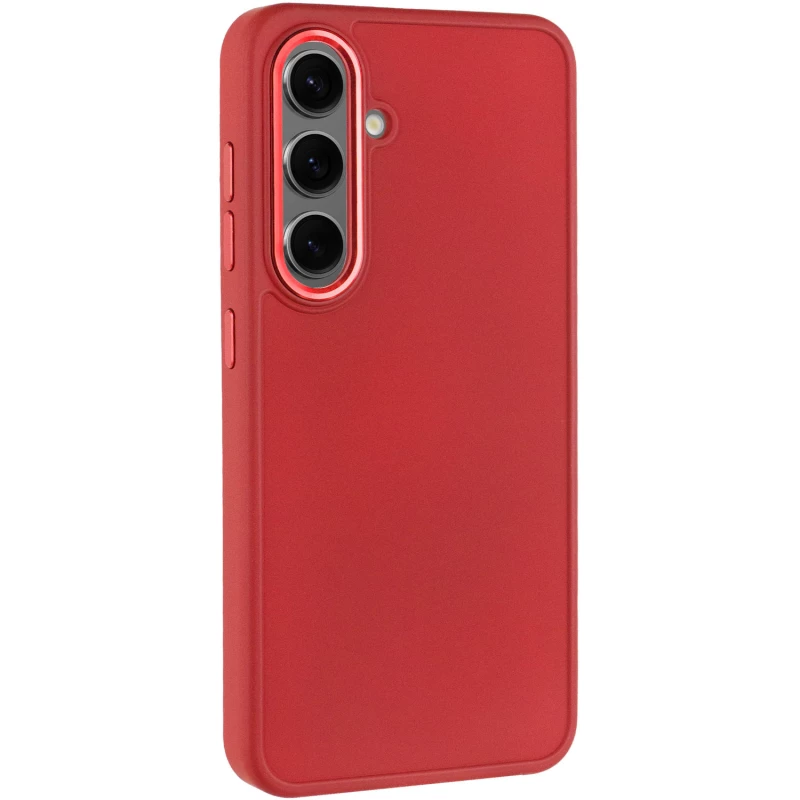 TPU чохол Bonbon з металевими кнопками на Samsung Galaxy S23+ – Червоний / Red. Фото 2 з 11