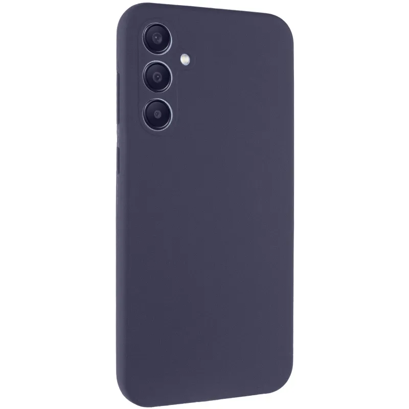 Чехол Silicone Case Lakshmi Premium з закритою камерою на Samsung Galaxy A57 5G – Серый / Dark Gray. Фото 1 из 1