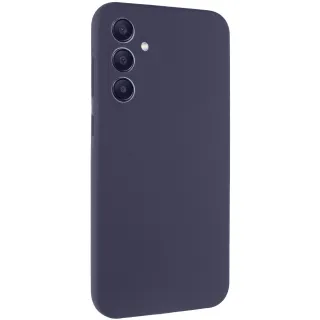 Чохол Silicone Case Lakshmi Premium із закритою камерою для Samsung Galaxy A57 5G — Сірий / Dark Gray