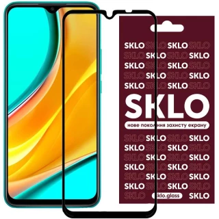 Захисне 3D скло SKLO на Xiaomi Poco M3 фото 1 з 4