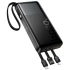 Портативное ЗУ Power Bank Hoco J156 Founder 22.5W+PD20W with 4 cables 10000 mAh – Black. Фото 3 из 6