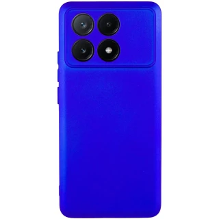 Кольоровий силіконовий чохол GETMAN із закритою камерою для Xiaomi Poco X6 Pro фото 1 з 7