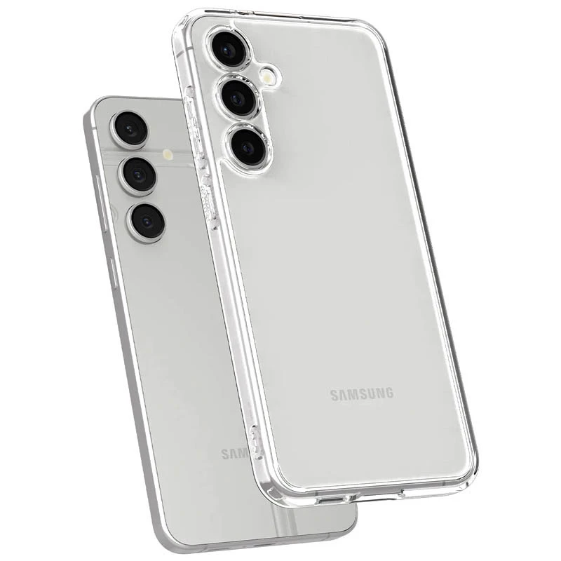 Чохол SGP Ultra Hybrid для Samsung Galaxy S24 FE – Прозорий. Фото 8 з 9
