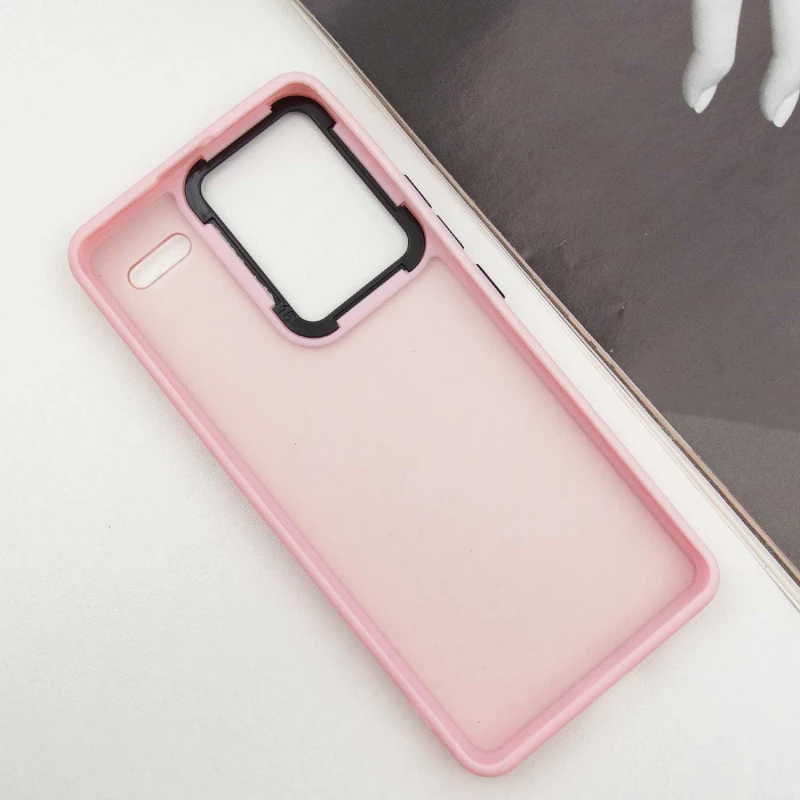 Чехол TPU+PC Lyon Frosted на Xiaomi Redmi Note 13 Pro+ – Pink. Фото 5 из 8
