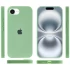 Чехол Silicone Case с закрытым низом для Apple iPhone 17e (6.1") – Зеленый / Pistachio. Фото 5 из 6