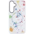Чехол абстракция рисования с MagSafe для Samsung Galaxy S24 FE – White. Фото 3 из 6