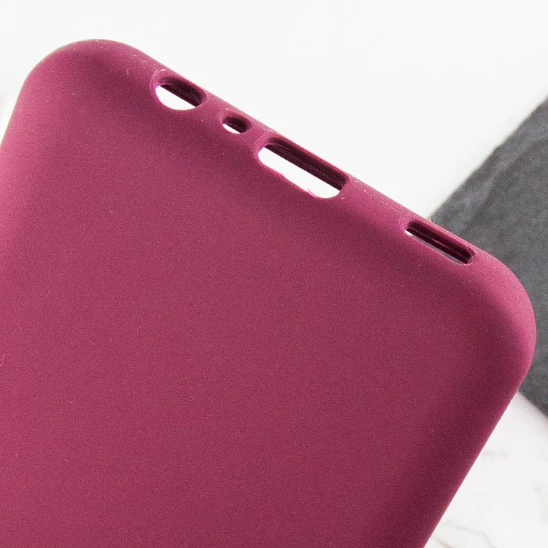 Чохол Silicone Case Lakshmi Premium з закритою камерою на Samsung Galaxy A07 – Бордовий / Plum. Фото 7 з 7