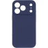 Чехол Silk Full Camera Protective (AA) NO LOGO для Apple iPhone 17 Pro (6.3") – Синий / Deep navy. Фото 3 из 8