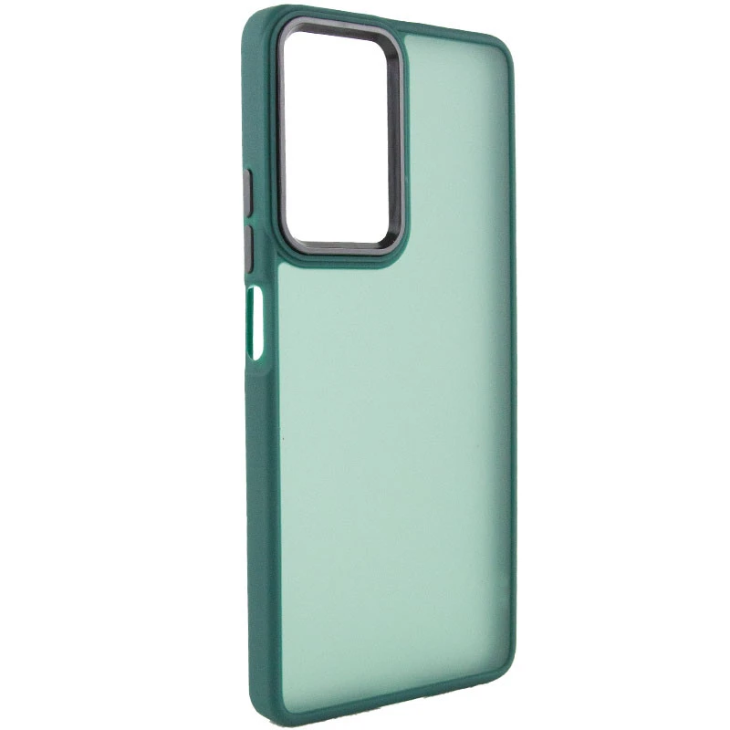 Чехол TPU+PC Lyon Frosted на Xiaomi Redmi 15 (EU) – Green. Фото 1 из 2