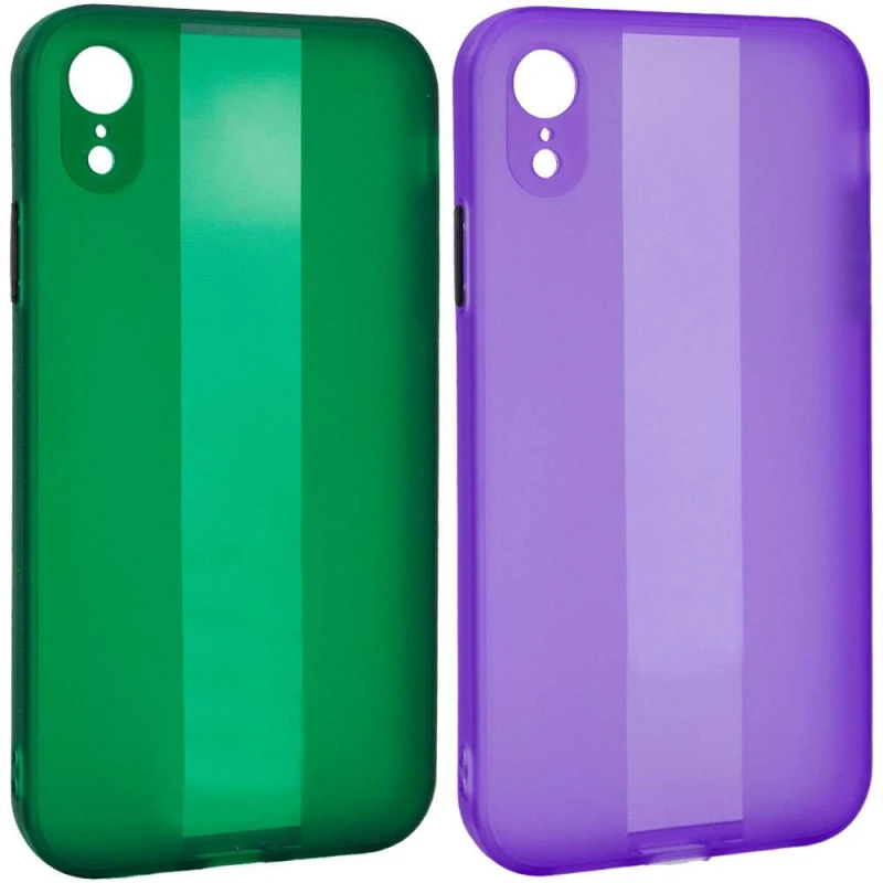 

Чохол TPU Glossy Line з захистом камери на Apple iPhone XR (6.1")