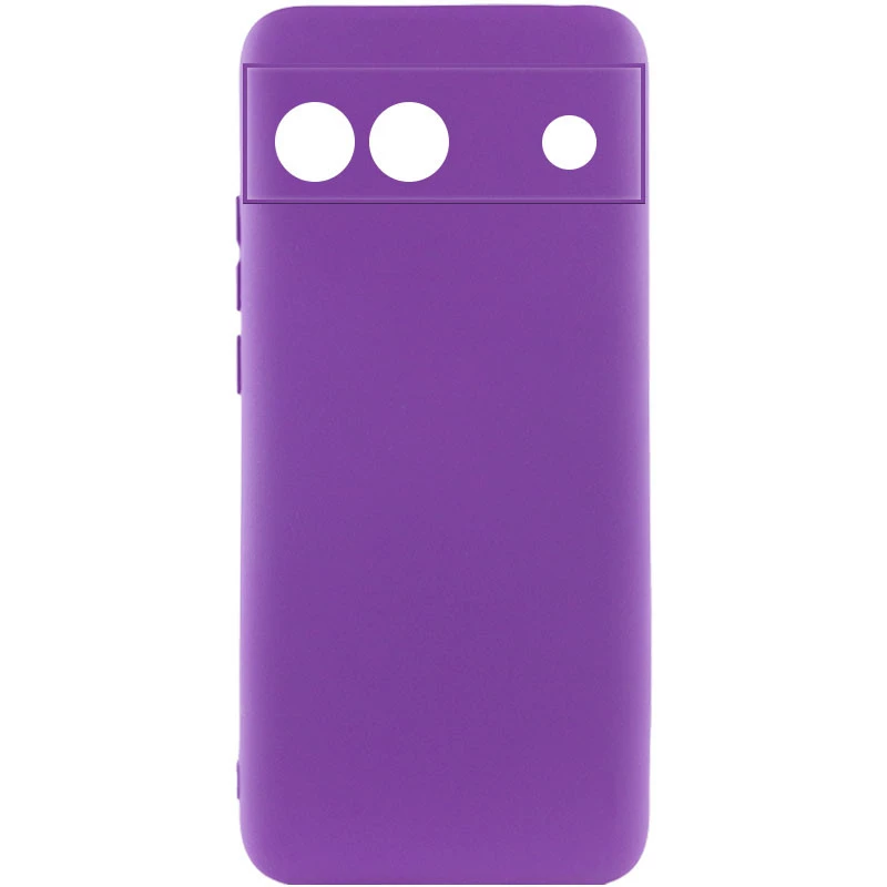 

Чехол Silicone Case Lakshmi с закрытой камерой для Google Pixel 6a (Фиолетовый / Purple), Фіолетовий / purple