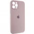Чехол Silicone Case с защитой камеры для Apple iPhone 12 Pro (6.1") – Серый / Lavender. Фото 3 из 7