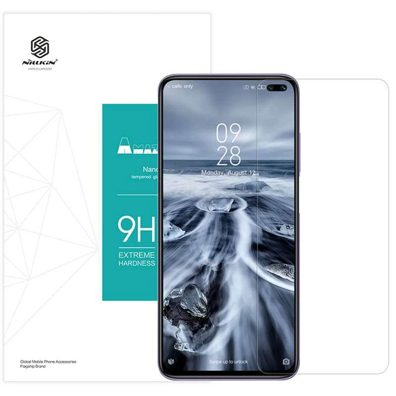 

Защитное стекло Nillkin (H) для Xiaomi Redmi K30 (Прозрачный), Прозорий