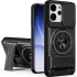 Ударостійкий чохол Camshield StandRing case для Oppo Reno 15F – Black. Фото 2 з 4