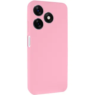 Чохол Silicone Case Lakshmi Premium із закритою камерою для TECNO Spark 10 — Рожевий / Light pink