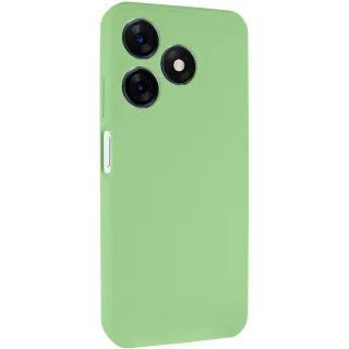 Чохол Silicone Case Lakshmi Premium із закритою камерою для TECNO Spark 10 — М'ятний / Mint