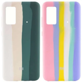 Чехол Silicone Case Радуга с закрытым низом для Xiaomi Poco X4 Pro 5G фото 1 Чехол Silicone Case Радуга с закрытым низом для Xiaomi Poco X4 Pro 5G фото 1 из 2
