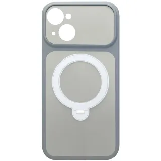 Чехол Ummi Full Camera with Magnetic Fit HQ Ring для Apple iPhone 13 (6.1") — Grey