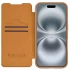 Шкіряний чохол (книжка) Nillkin Qin Prop для Apple iPhone 16 Pro – Brown. Фото 4 з 6