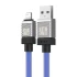 Дата кабель Baseus CoolPlay Series USB to Lightning 2.4A (1m) (CAKW00040) – Blue. Фото 2 з 6