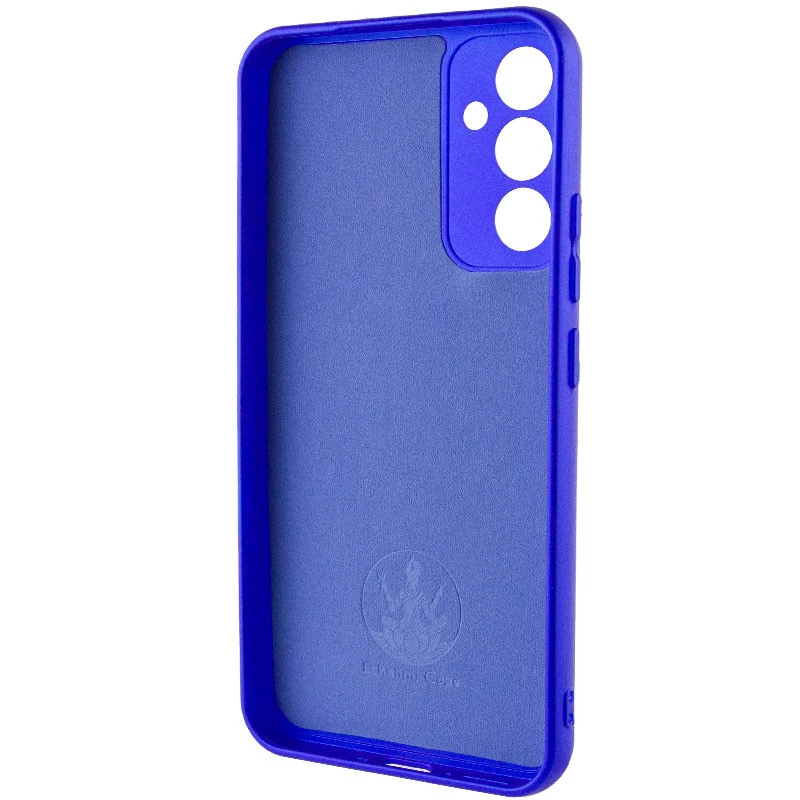 Чохол Silicone Case Lakshmi Plus з закритою камерою на Samsung Galaxy S24 FE – Синій / Iris. Фото 4 з 7