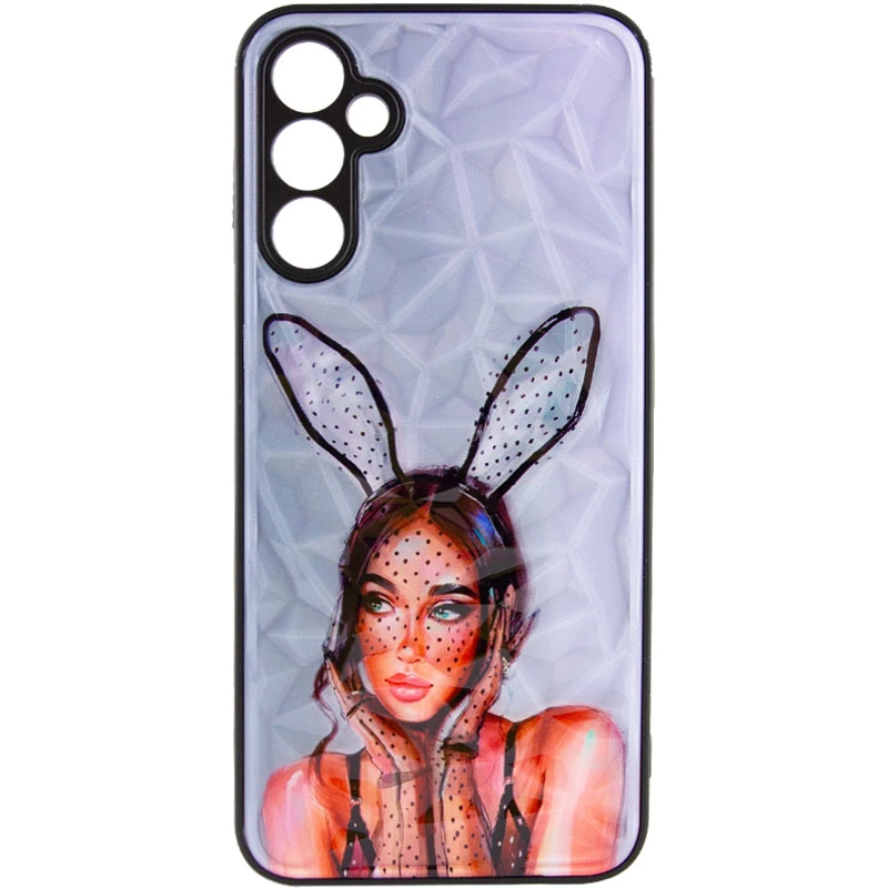 Скляний чохол Prisma Ladies на Samsung Galaxy A04s – Rabbit. Фото 3 з 5