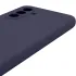 Чохол Silicone Case Lakshmi Premium із закритою камерою для Samsung Galaxy A17 4G/5G – Темно-синій / Midnight blue. Фото 5 з 14