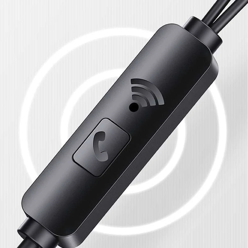 Навушники Usams US-SJ548 EP-44 (3.5mm/1.2m) – Red. Фото 3 з 4