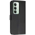 Кожаный чехол-книжка Jet Cover для Xiaomi Redmi 15 (EU) – Black. Фото 4 из 6