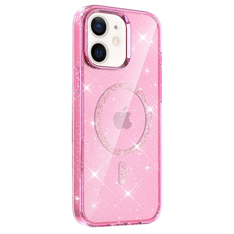 Чехол с блестками и MagFit для Apple iPhone 11 (6.1") – Pink. Фото 2 Чехол с блестками и MagFit для Apple iPhone 11 (6.1") – Pink. Фото 2 из 3