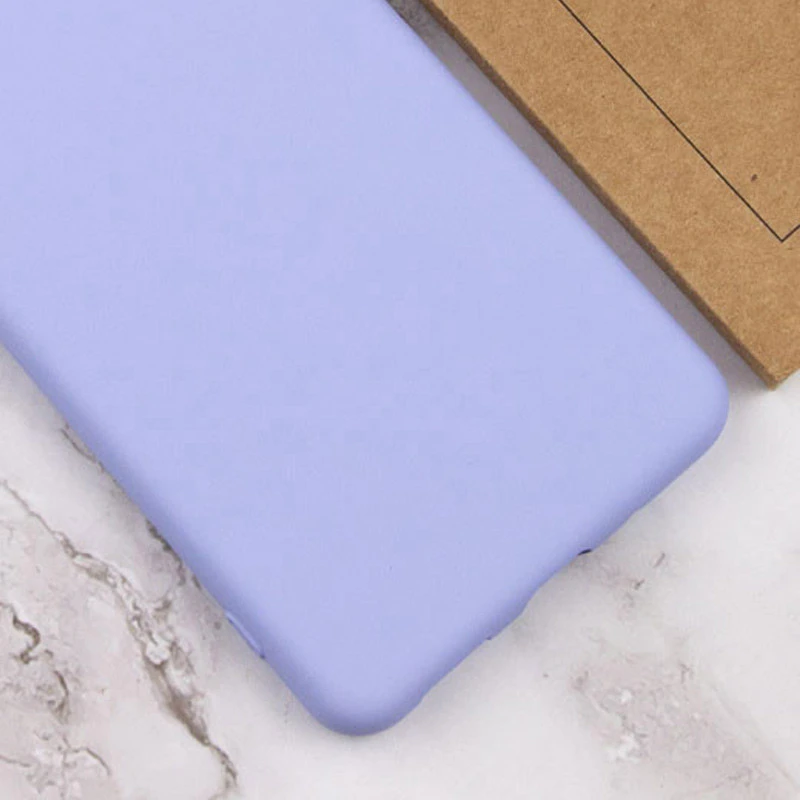 Чохол Silicone Case Lakshmi Premium із закритою камерою для Xiaomi Redmi Note 10 / Note 10s – Бузковий / Dasheen. Фото 3 з 4