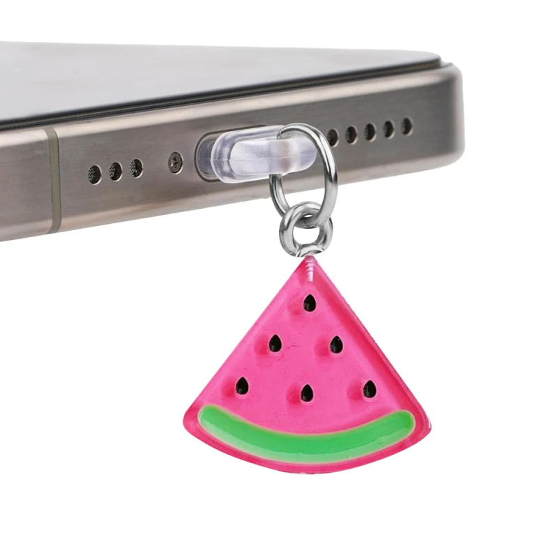 Заглушка силіконова Type-C з подвеской IP44 – Watermelon. Фото 2 з 2