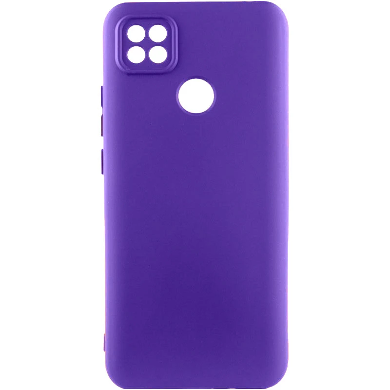 

Чохол Silicone Case Lakshmi Plus з закритою камерою на Oppo A15s / A15 (Синій / Iris)