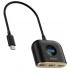 Перехідник HUB Baseus Square round 4-in-1 UBS3.0 1m – Black. Фото 3 з 5